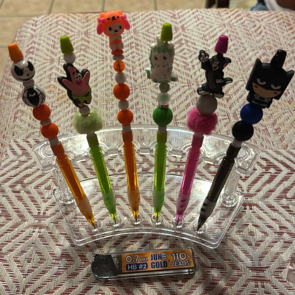 Handmade lead pencils